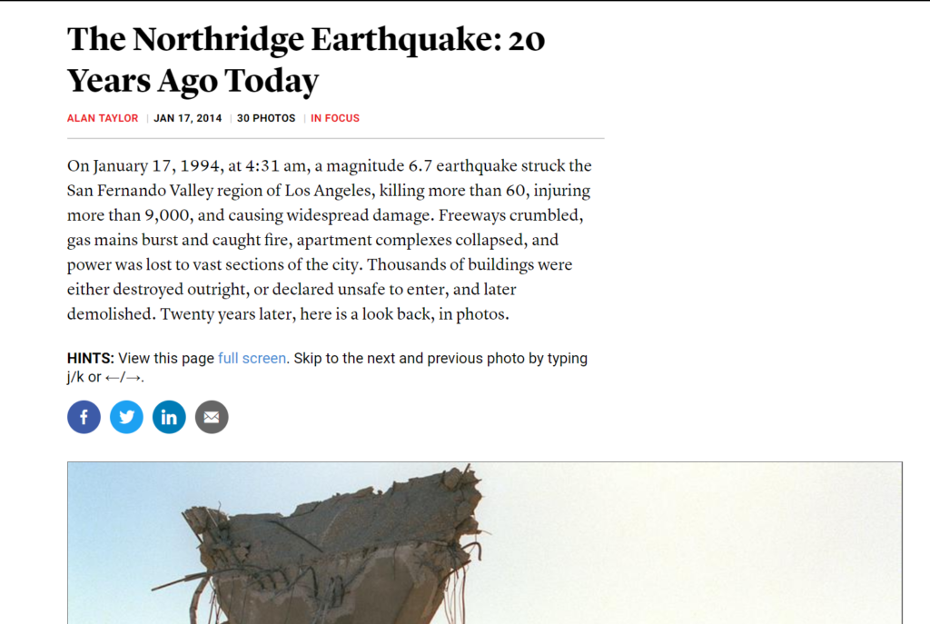 Northridge Earthquake